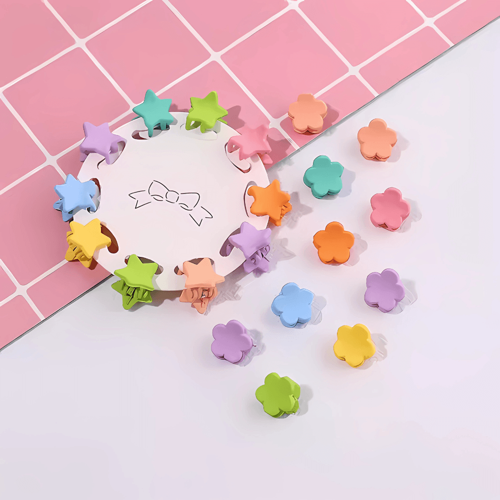 Kids Candy Color Mini Claw Clips - Gummia