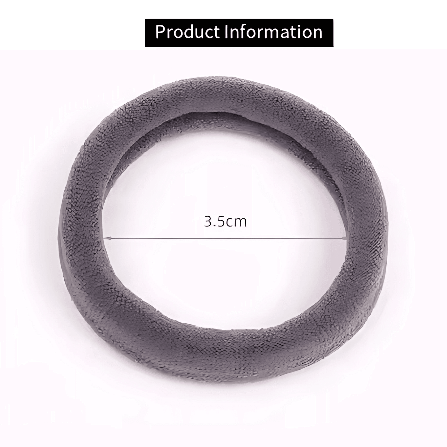 20pcs Plain 3.5cm Nylon Hair Ties for Women and Men - Gummia