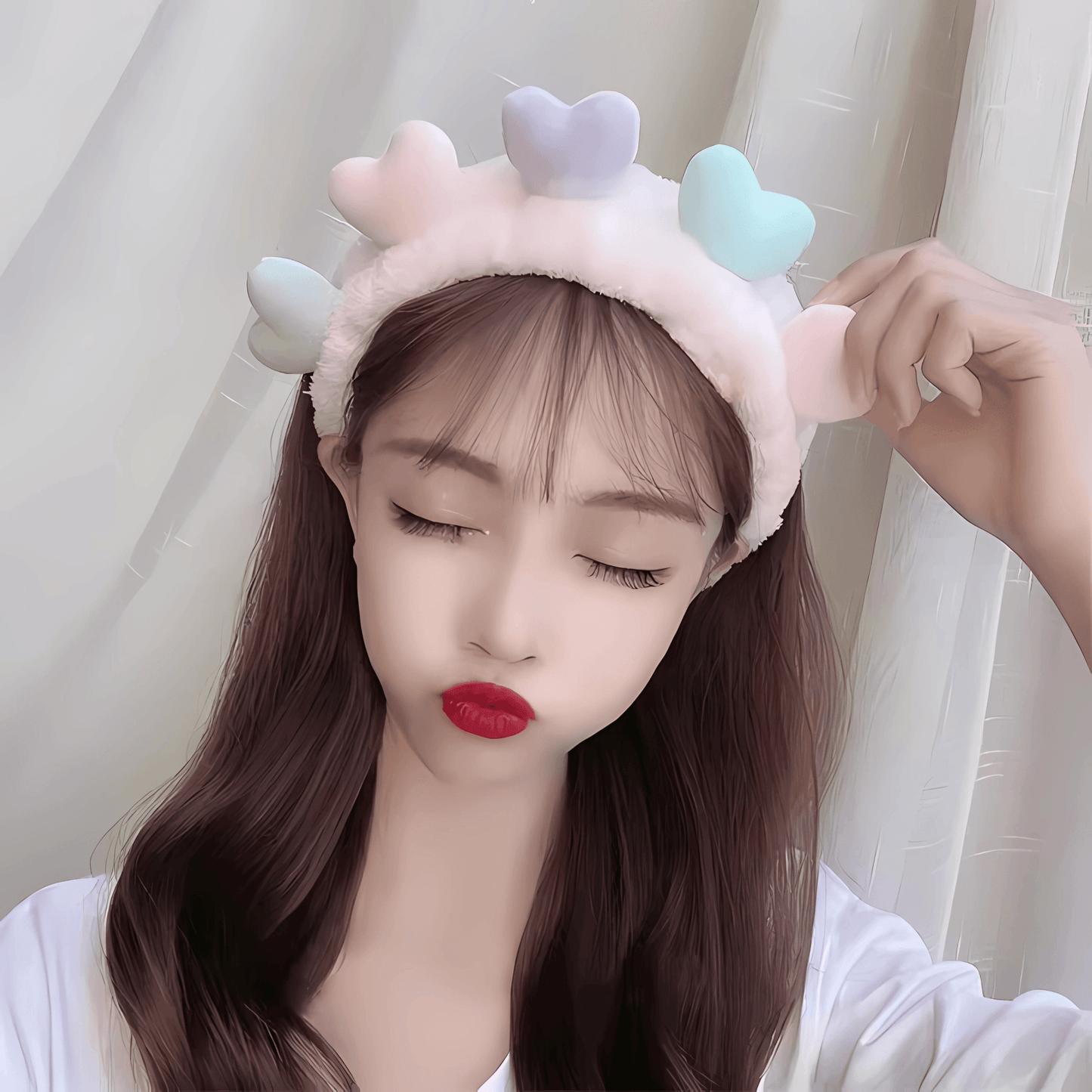 Heart shaped Spa/Makeup headband - Gummia
