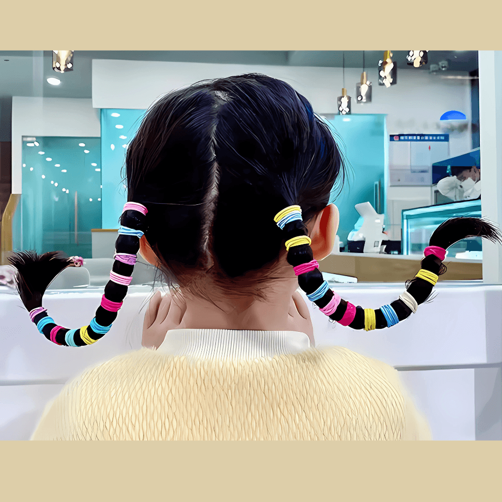 50pcs Pack Kids Hair Ties - Gummia