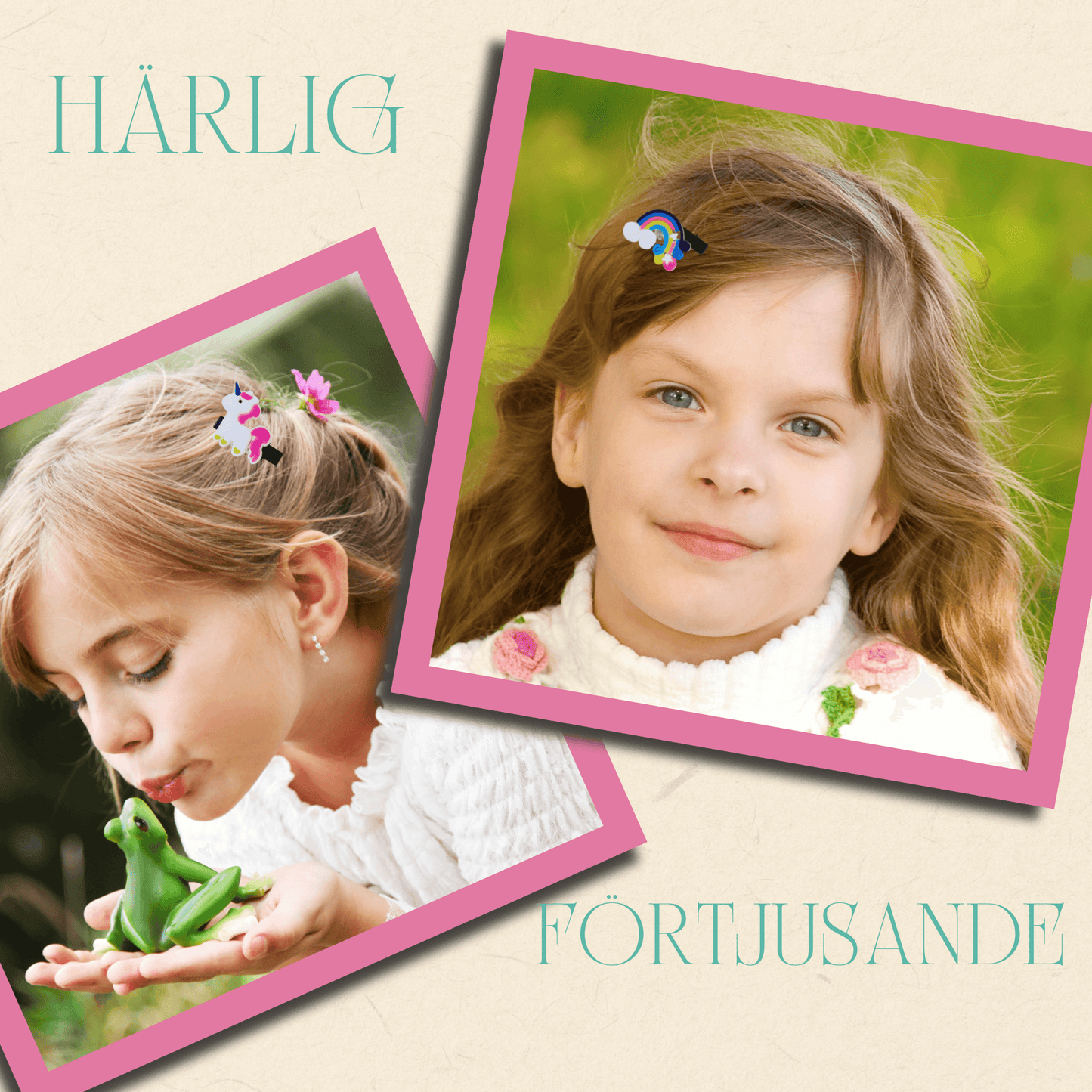10pcs of Unicorn Themed Hair Clips for Girls - Gummia
