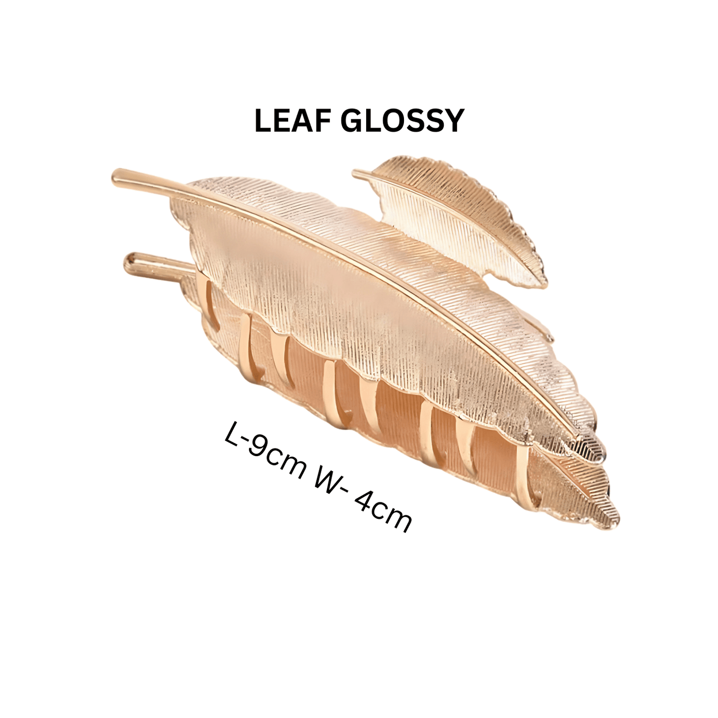 Gold Metal Hair Claws - Gummia