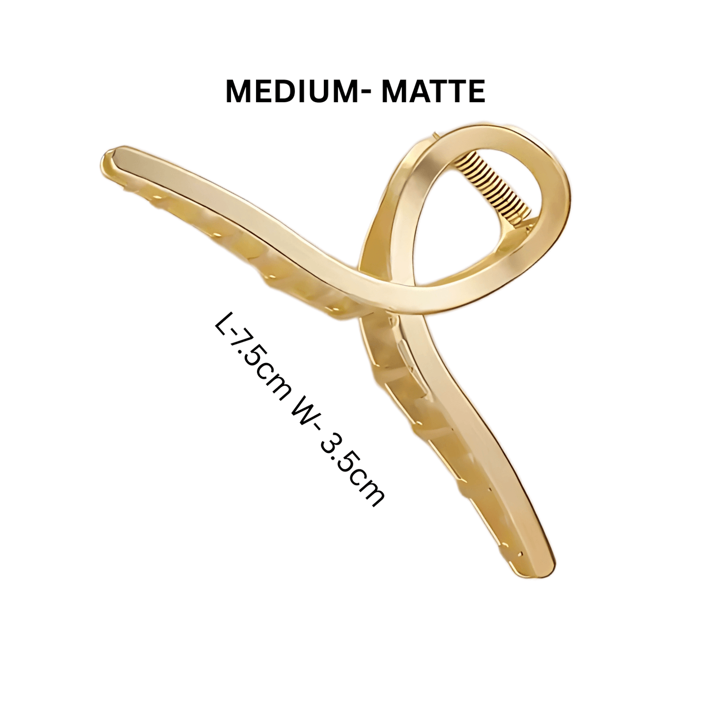 Gold Metal Hair Claws - Gummia