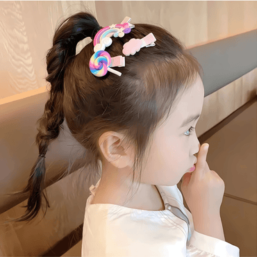 14pcs/set Kids Cartoon Hair Clips - Gummia