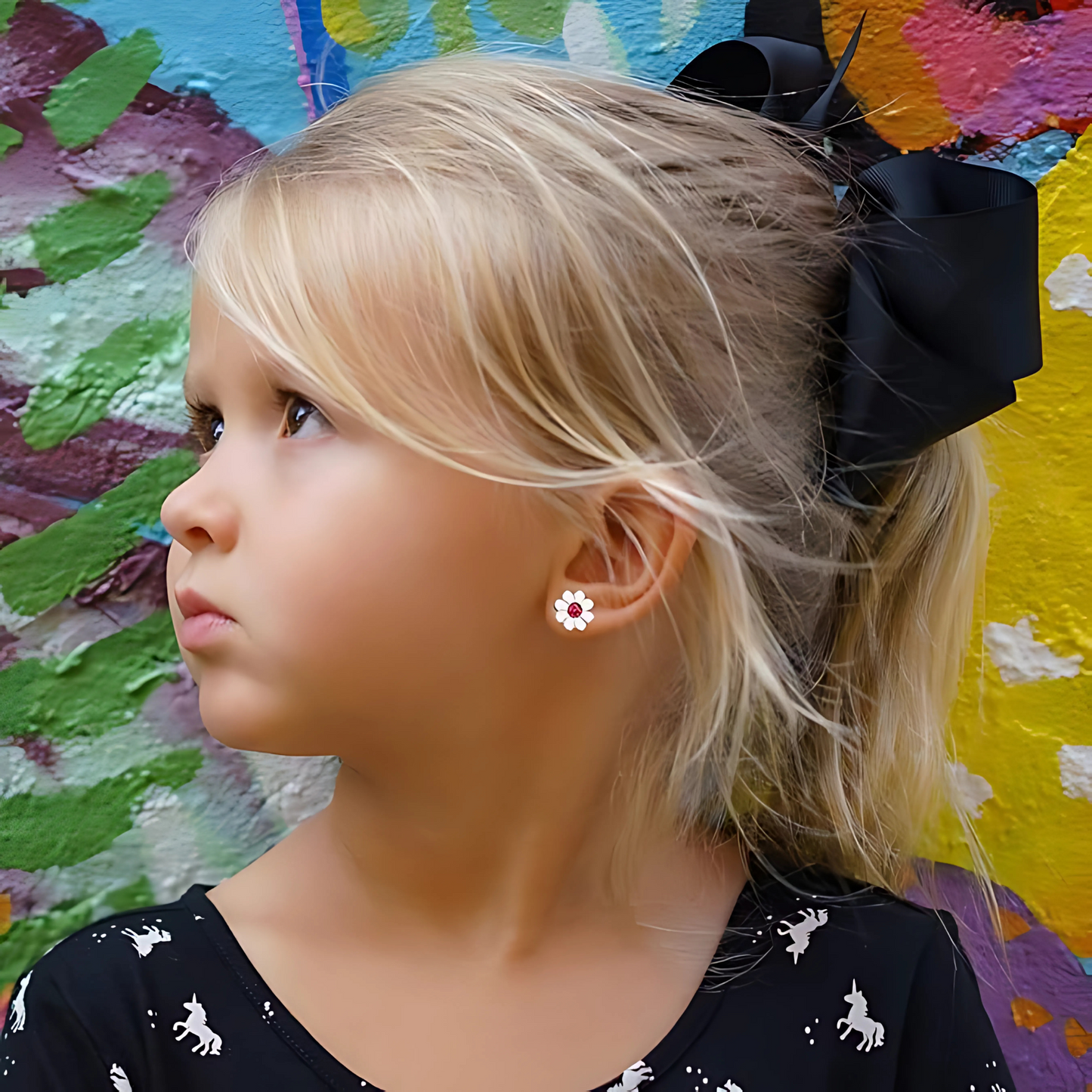 24stk of Kids Hypoallergenic earrings set- 12Pairs