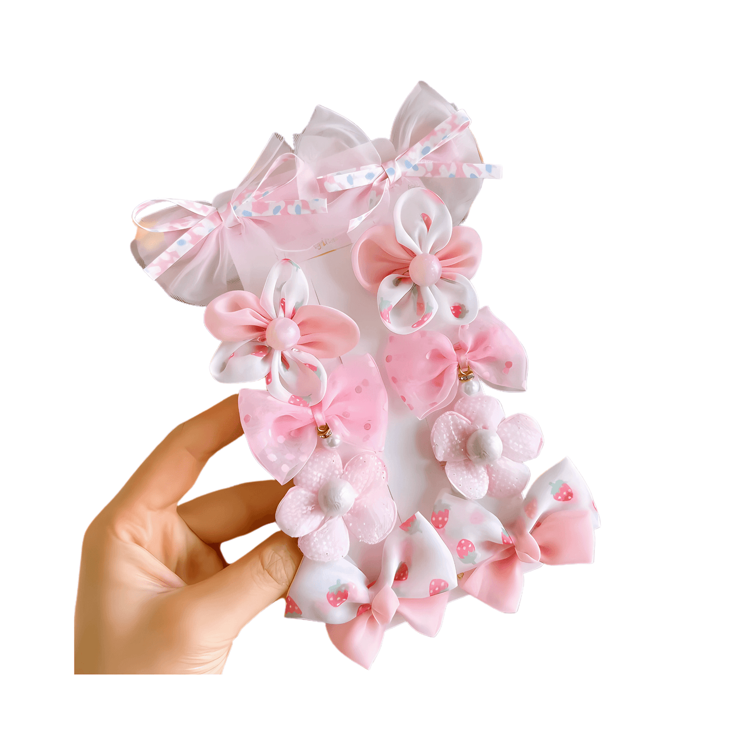 10pcs/set Soft Fabric clips for newborn/ Kids - Gummia