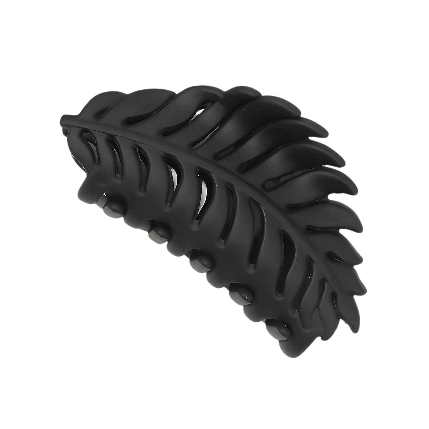 Leaf-shaped Matte Claw Clips - Gummia