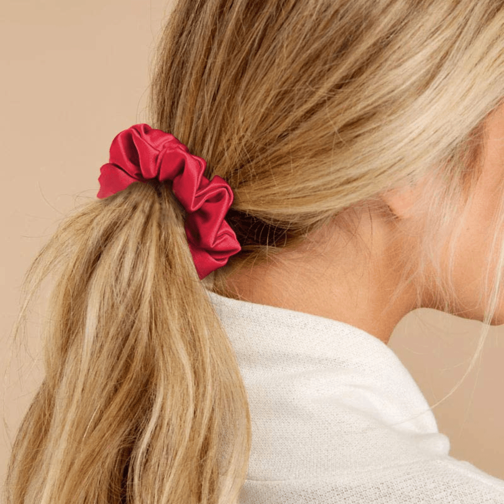 Women silk satin scrunchies - Gummia