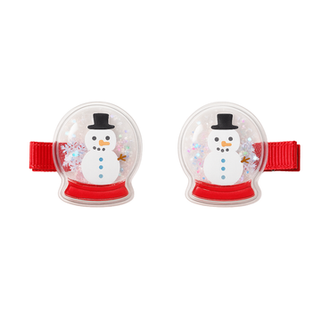 2pcs Christmas Glitter Hair Clip for Kids