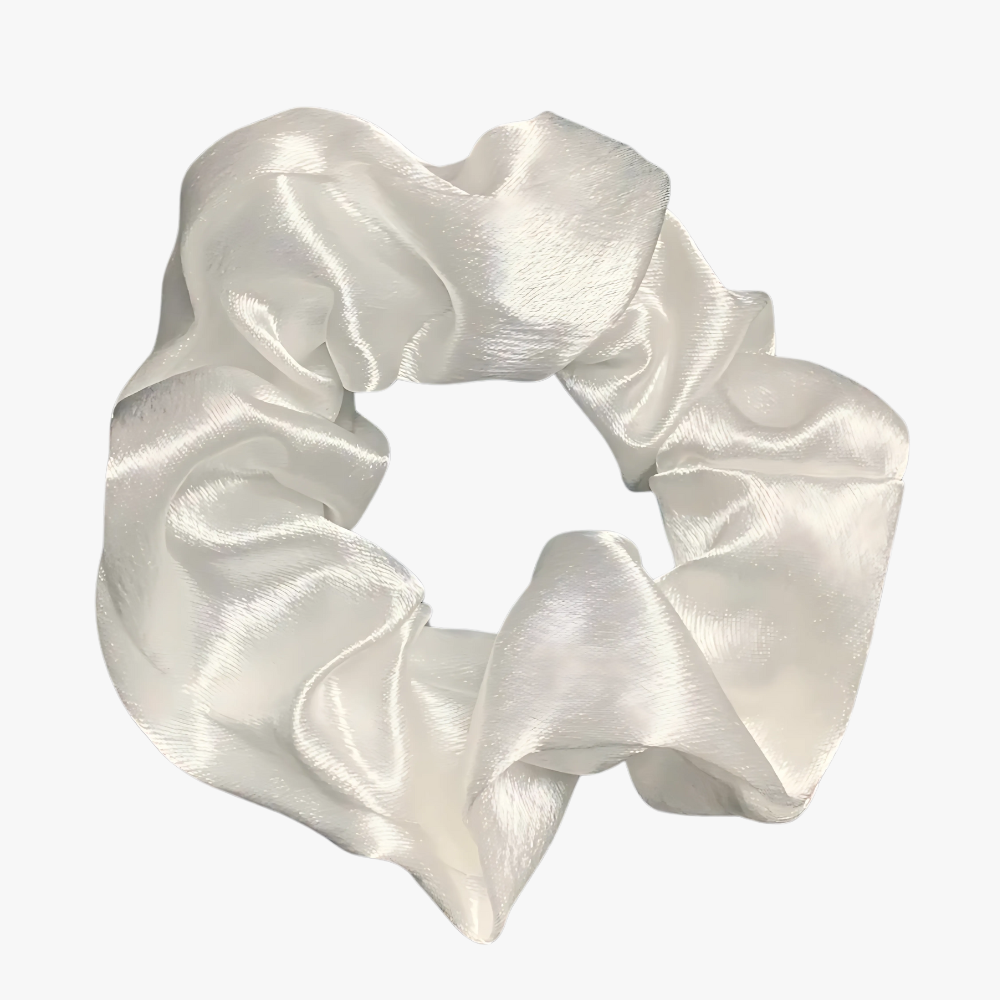 Silkes-satin-scrunchies för kvinnor