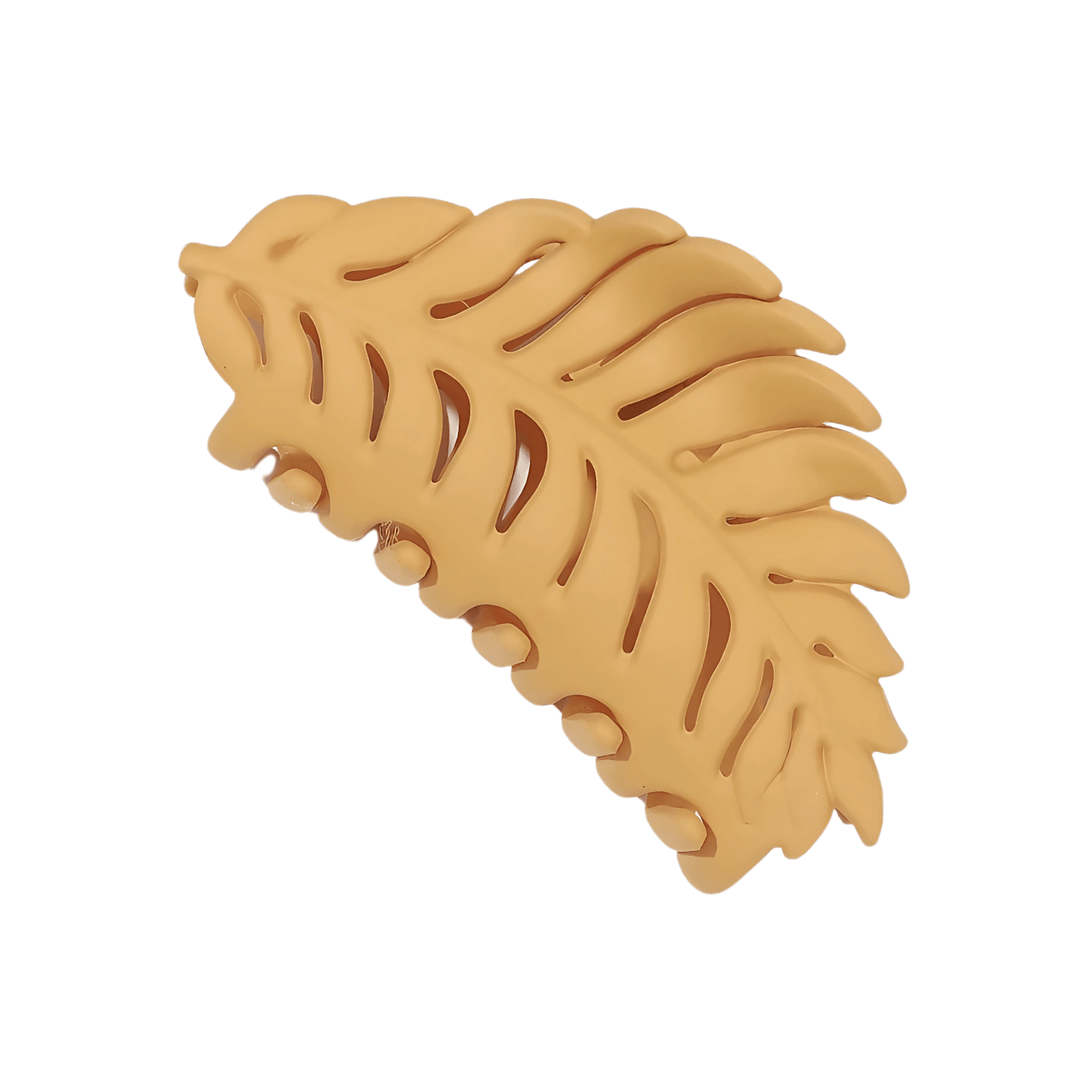 Leaf-shaped Matte Claw Clips - Gummia
