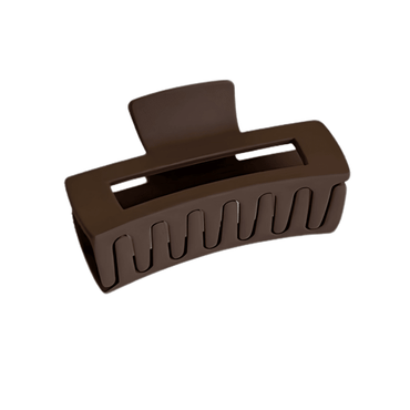 Stylish Matte Rectangle Claw Clip for Women - Gummia