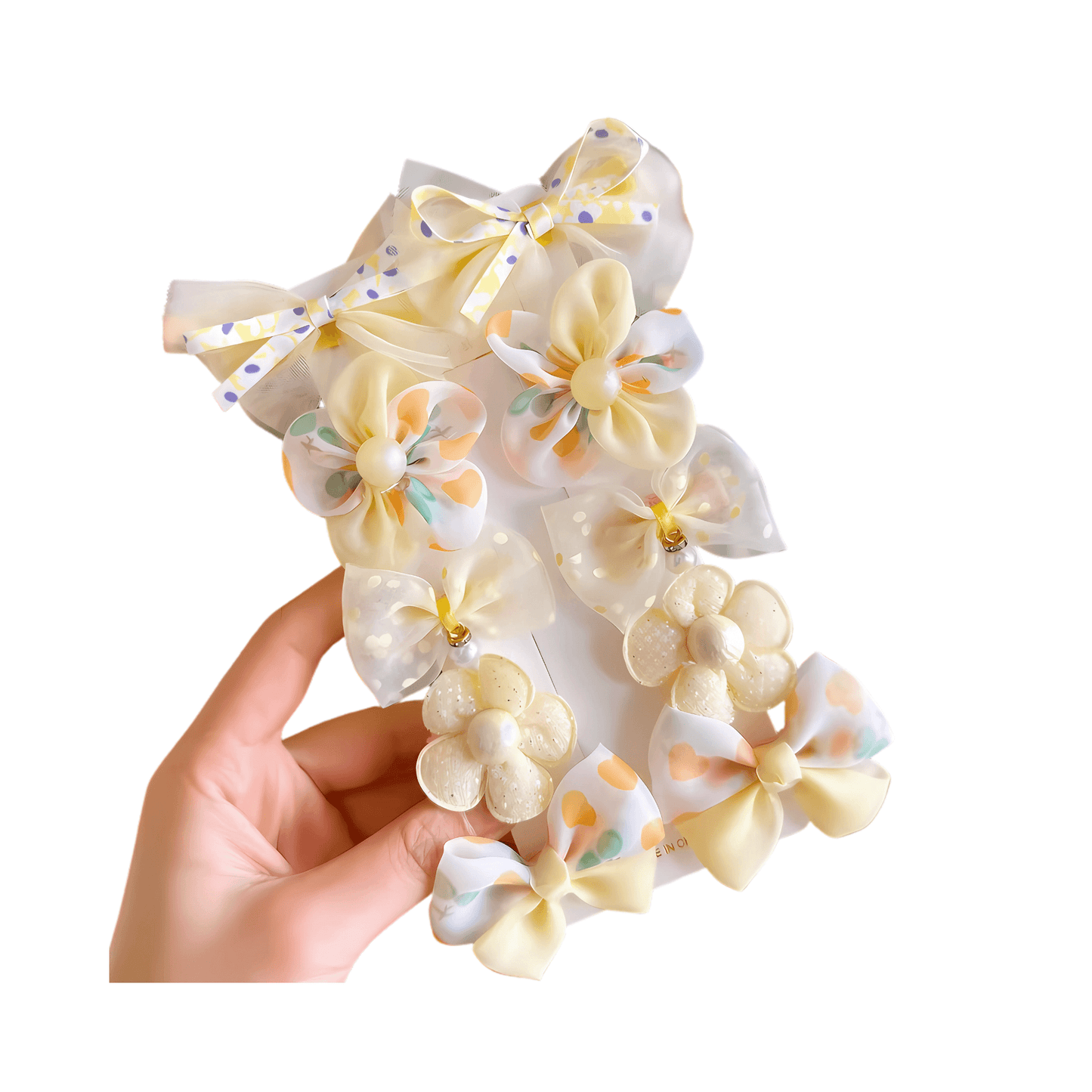 10pcs/set Soft Fabric clips for newborn/ Kids - Gummia