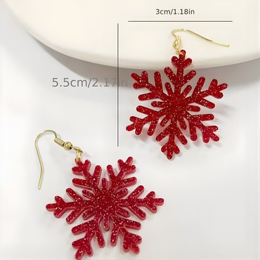 Christmas earrings