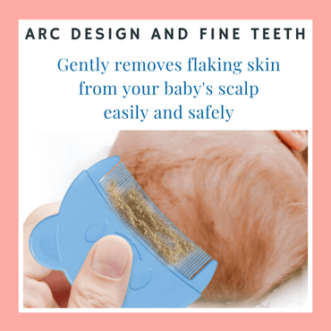 Baby Comb for Cradle Cap - Gummia