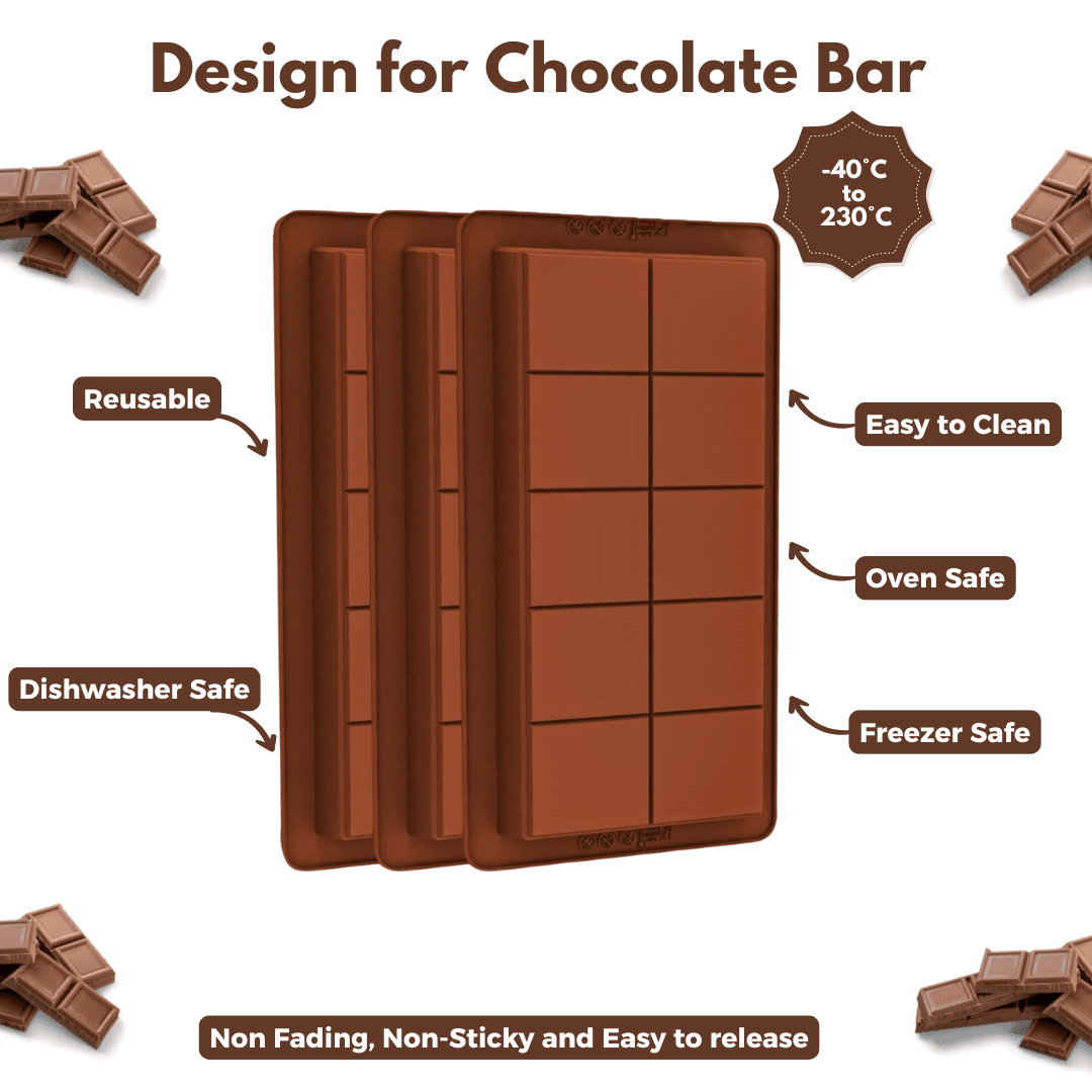 Dubai Chocolate Deep silicone mould - Gummia