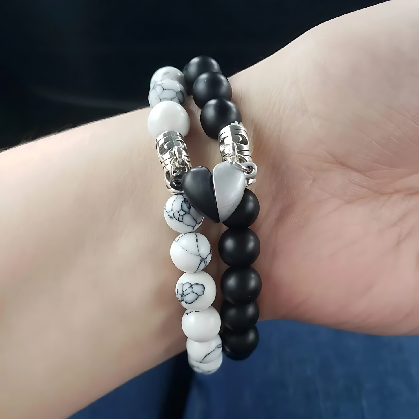2pcs of BFF Magnetic Friendship Bracelets