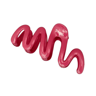 Candy Color Wave Claw Clip Large 11cm - Gummia