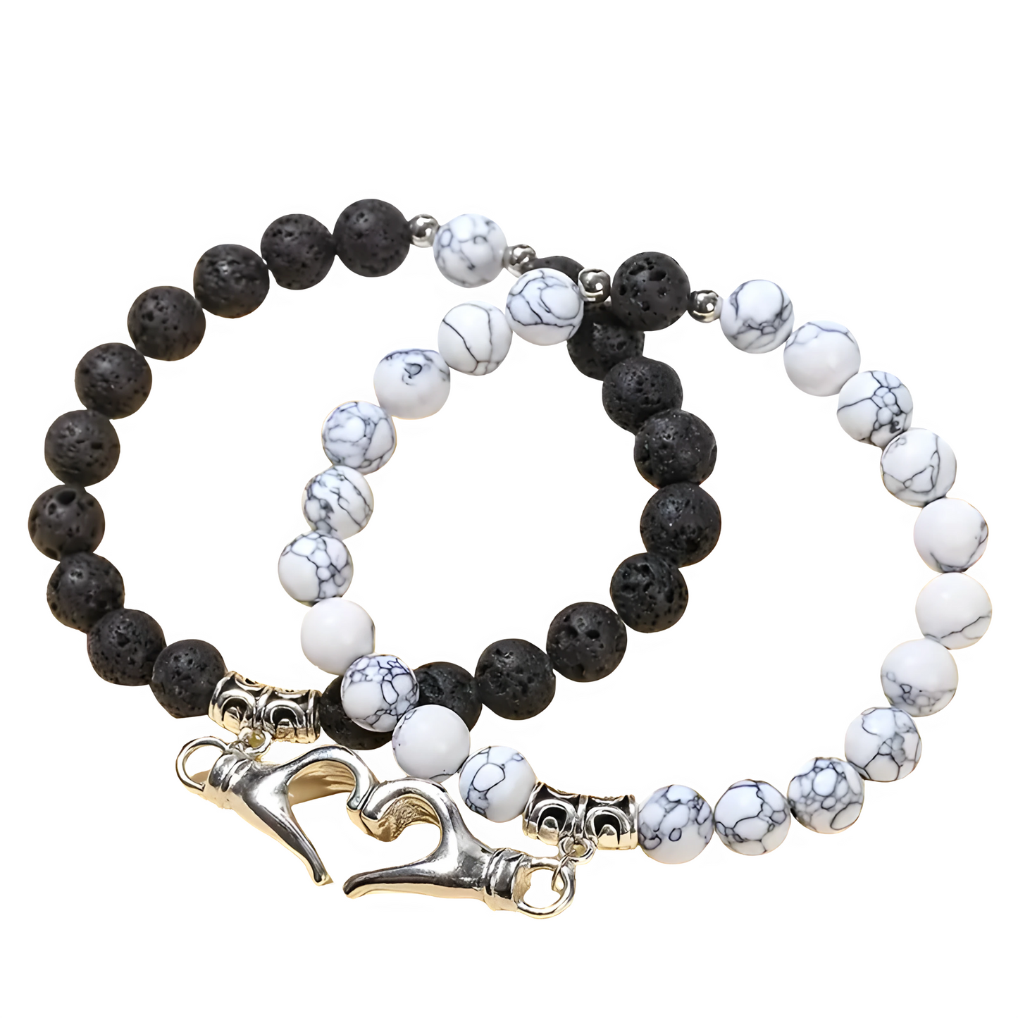 2pcs of BFF Magnetic Friendship Bracelets