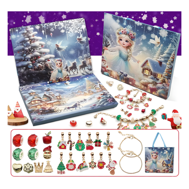 DIY Charm Bracelet Advent Calendar for kids – 24 Days of Magical Surprises