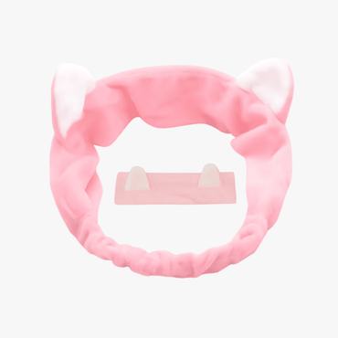 Cute Cat Ear Face Wash Headband - Gummia