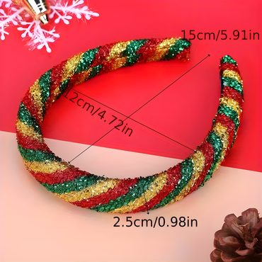 Sparkly and Glittery Headband for Christmas