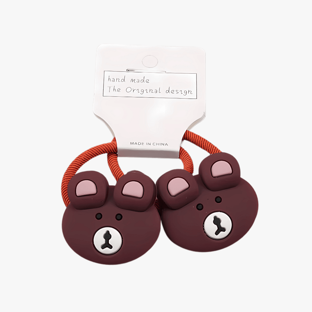Animal Silicone Hair Ties for Kids - Gummia