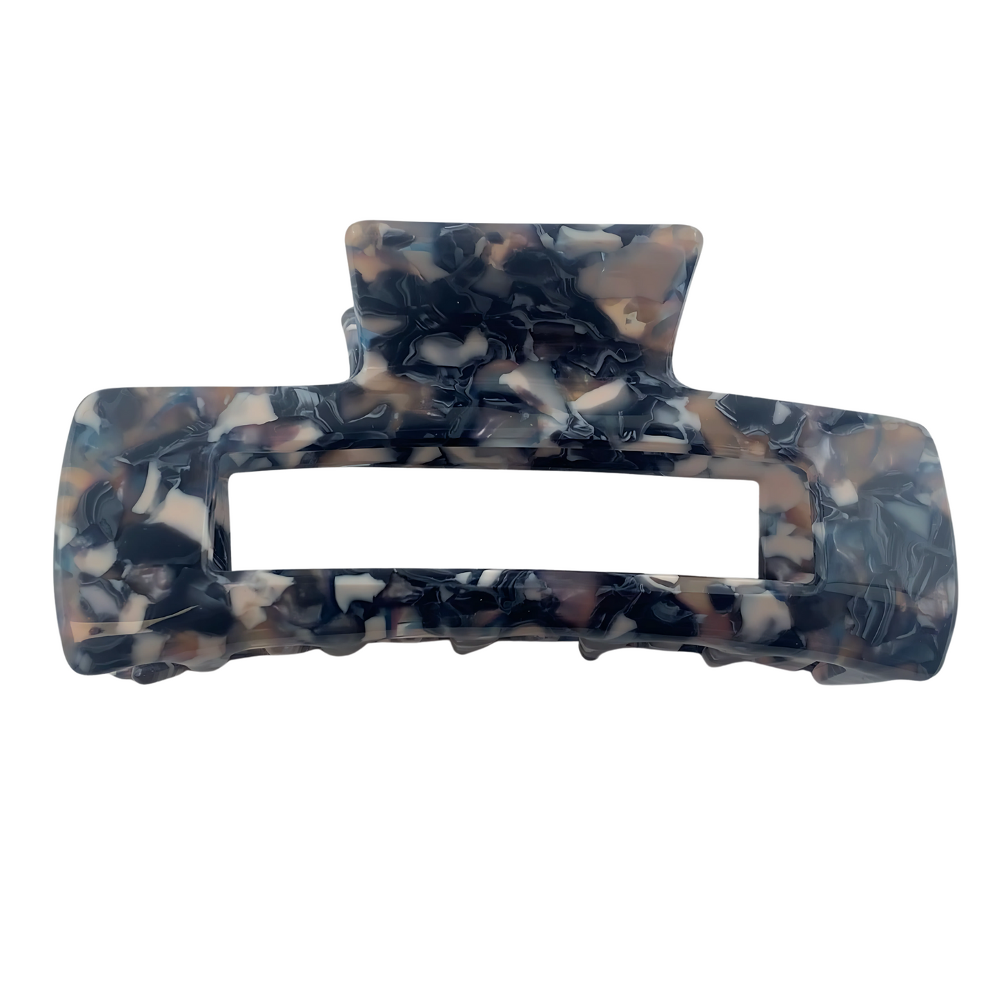 Acetate Rectangle Hair Claw Clips