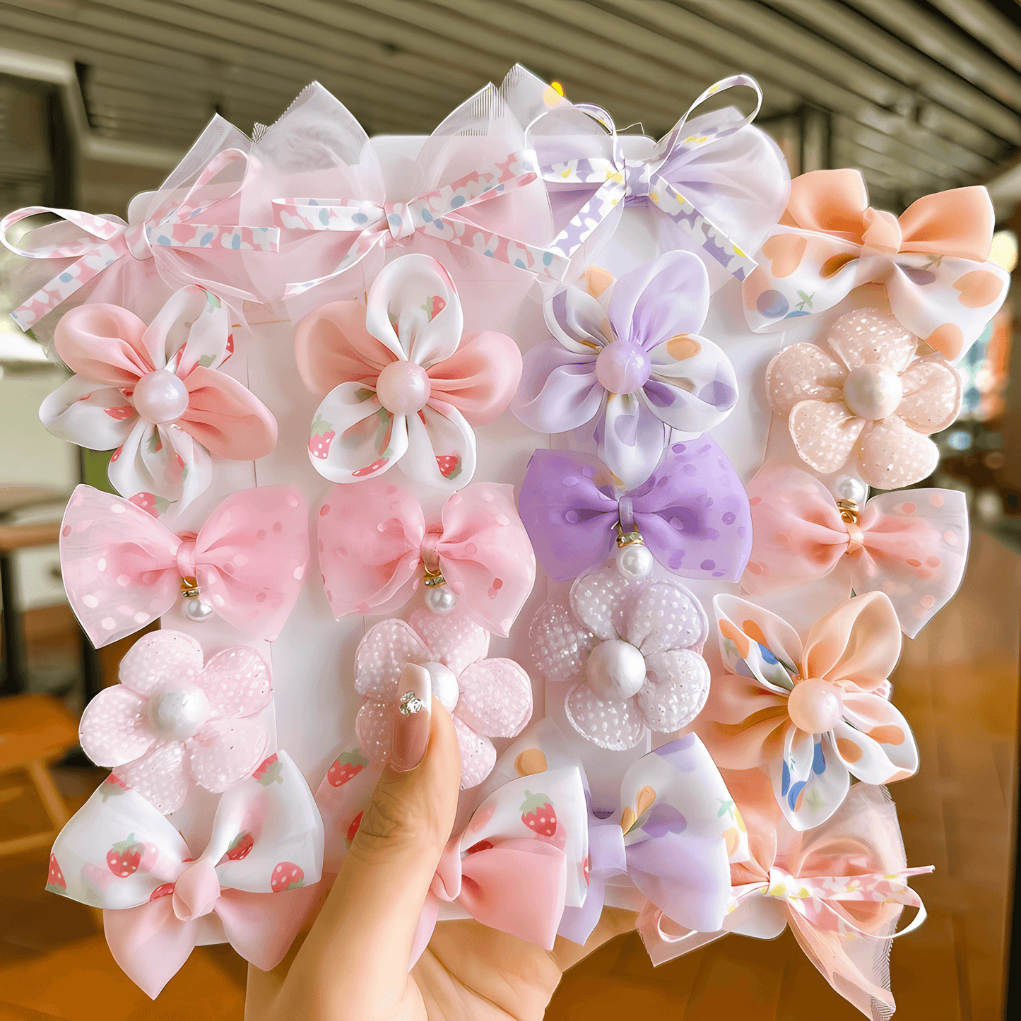 10pcs/set Soft Fabric clips for newborn/ Kids - Gummia