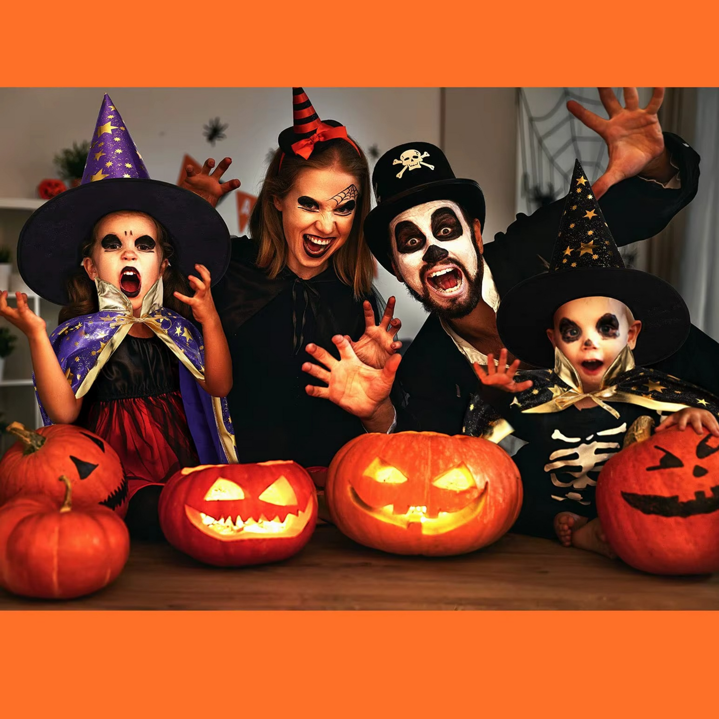 Black Witch Hat Halloween with Golden Stars for Cosplay and Festive Fun