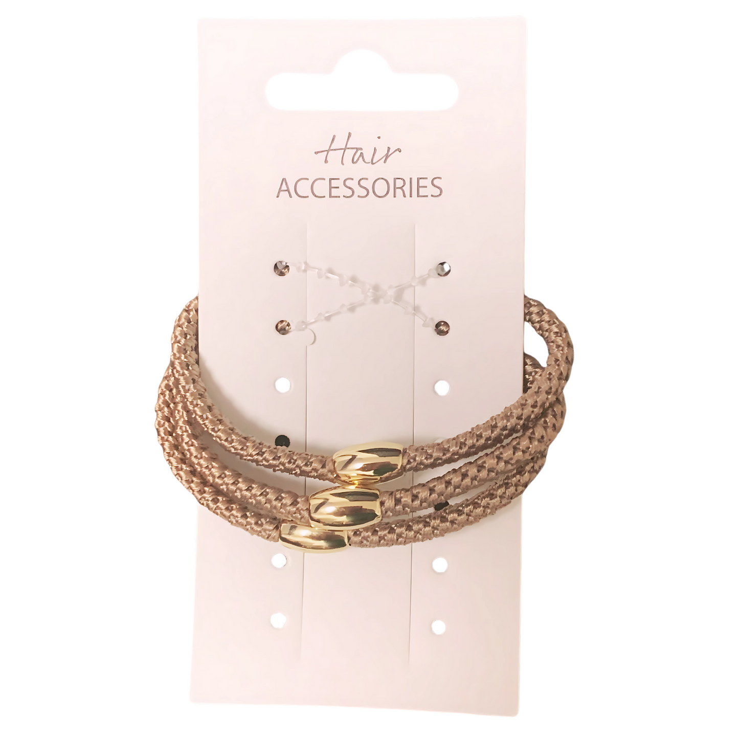 Thin braided hair ties- 3pcs