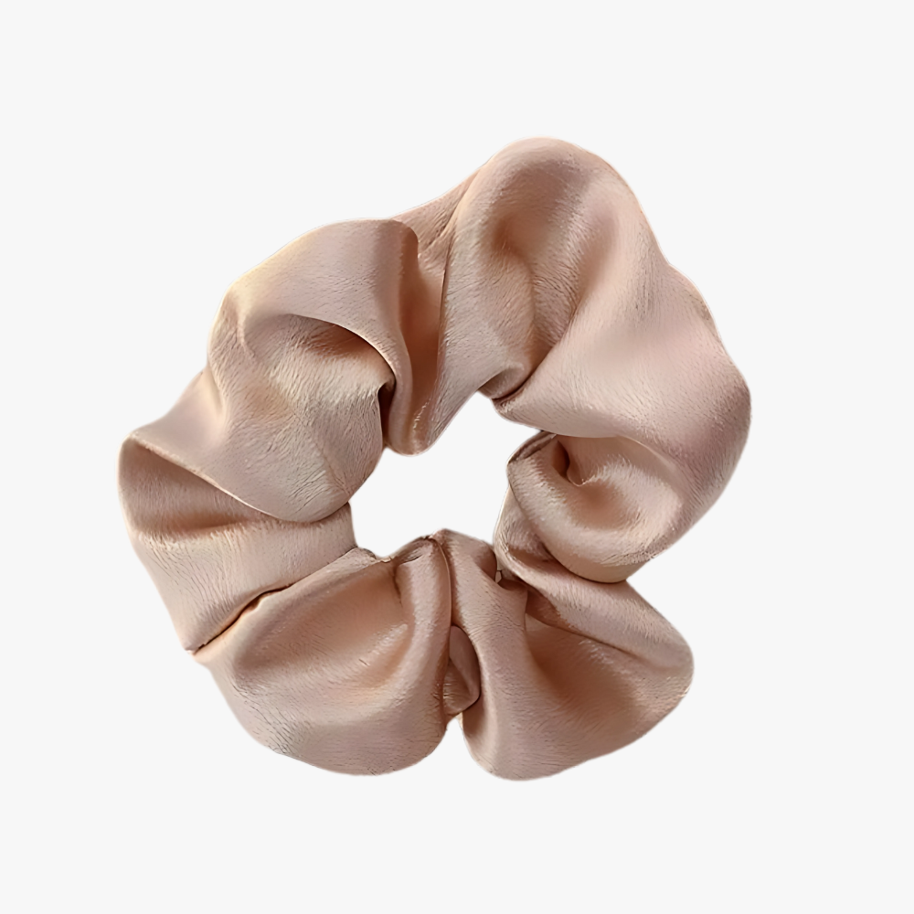 Silkes-satin-scrunchies för kvinnor