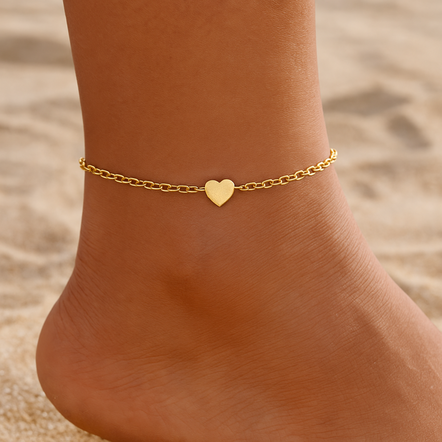 Gold Plated Anklets for Teens and Women