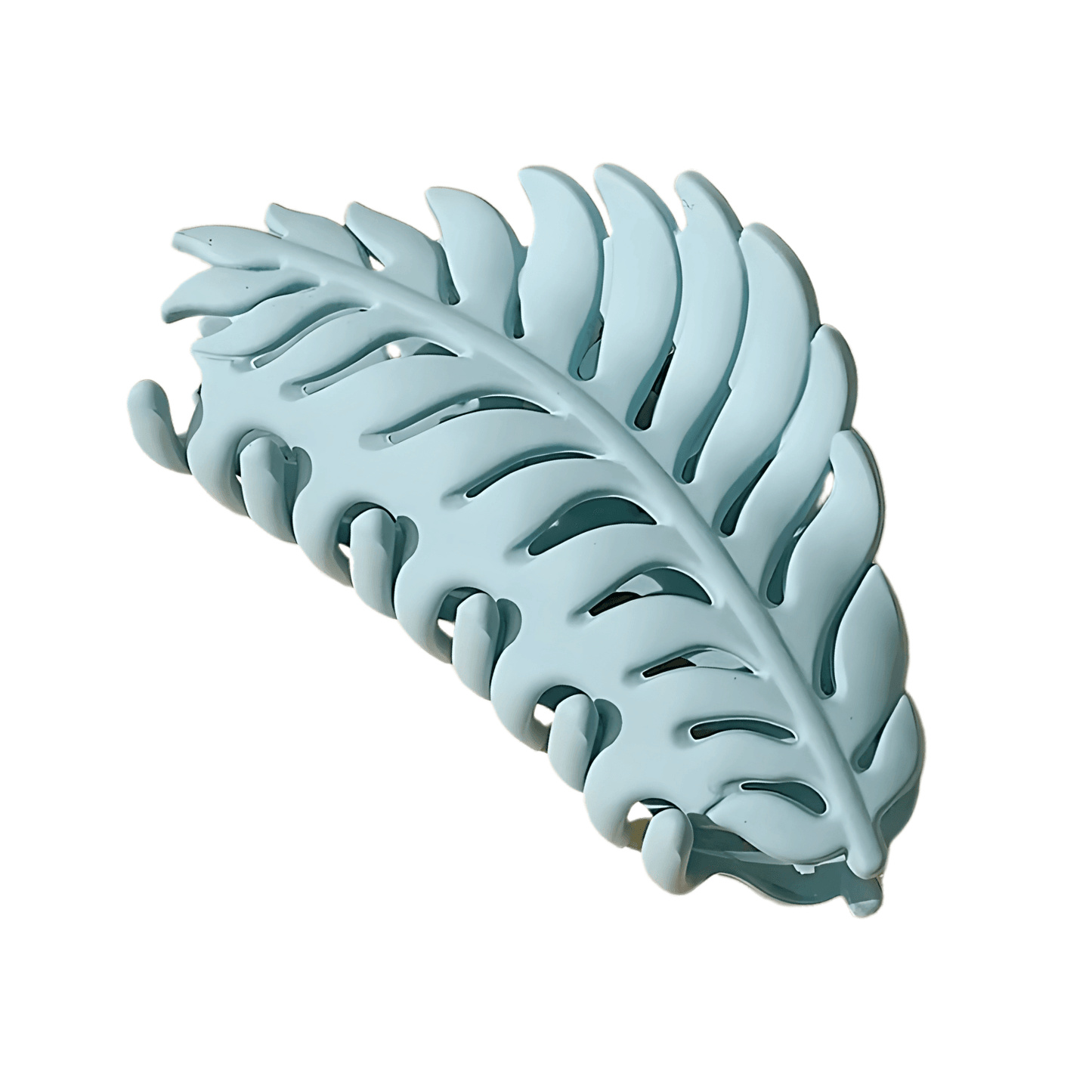 Leaf-shaped Matte Claw Clips - Gummia