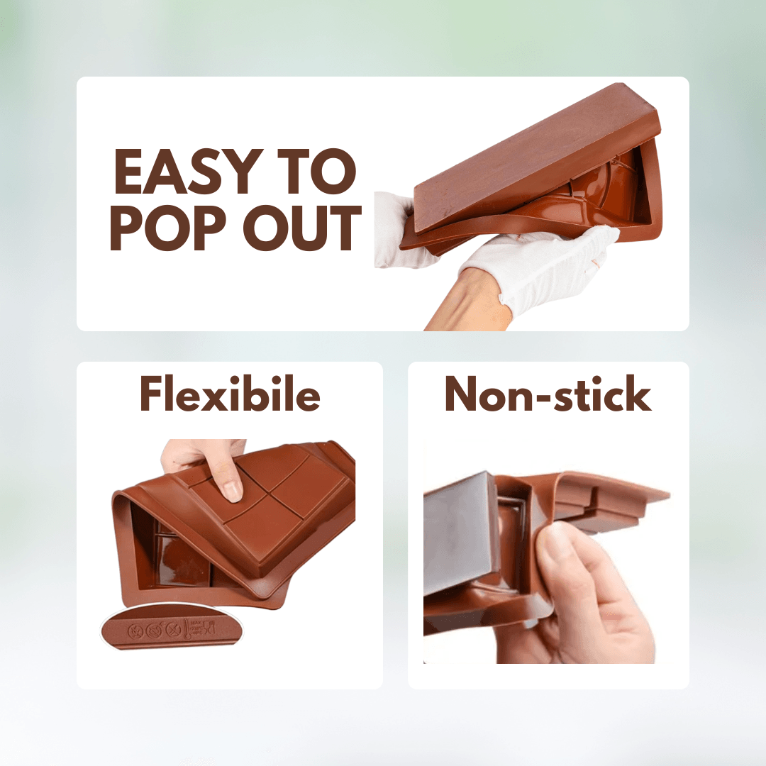 Dubai Chocolate Deep silicone mould - Gummia