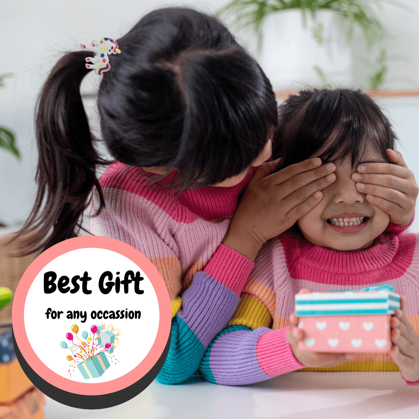 Unicorn Silicone Hair Ties for Girls - Gummia