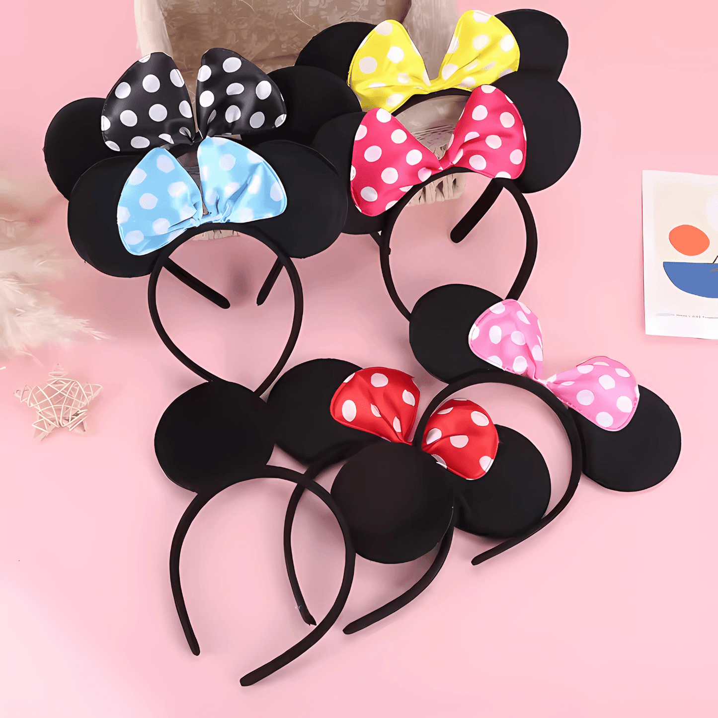 Minnie & Mickey Mouse Ears Headbands for Kids - Gummia