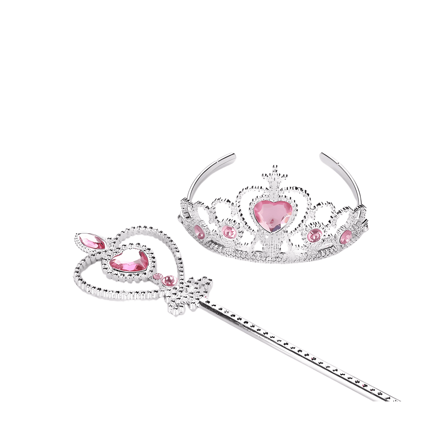 Princess Crown Tiara and Wand Set - Gummia