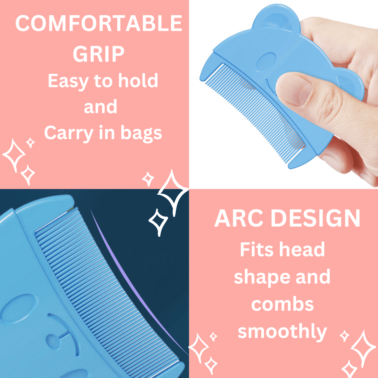 Baby Comb for Cradle Cap - Gummia