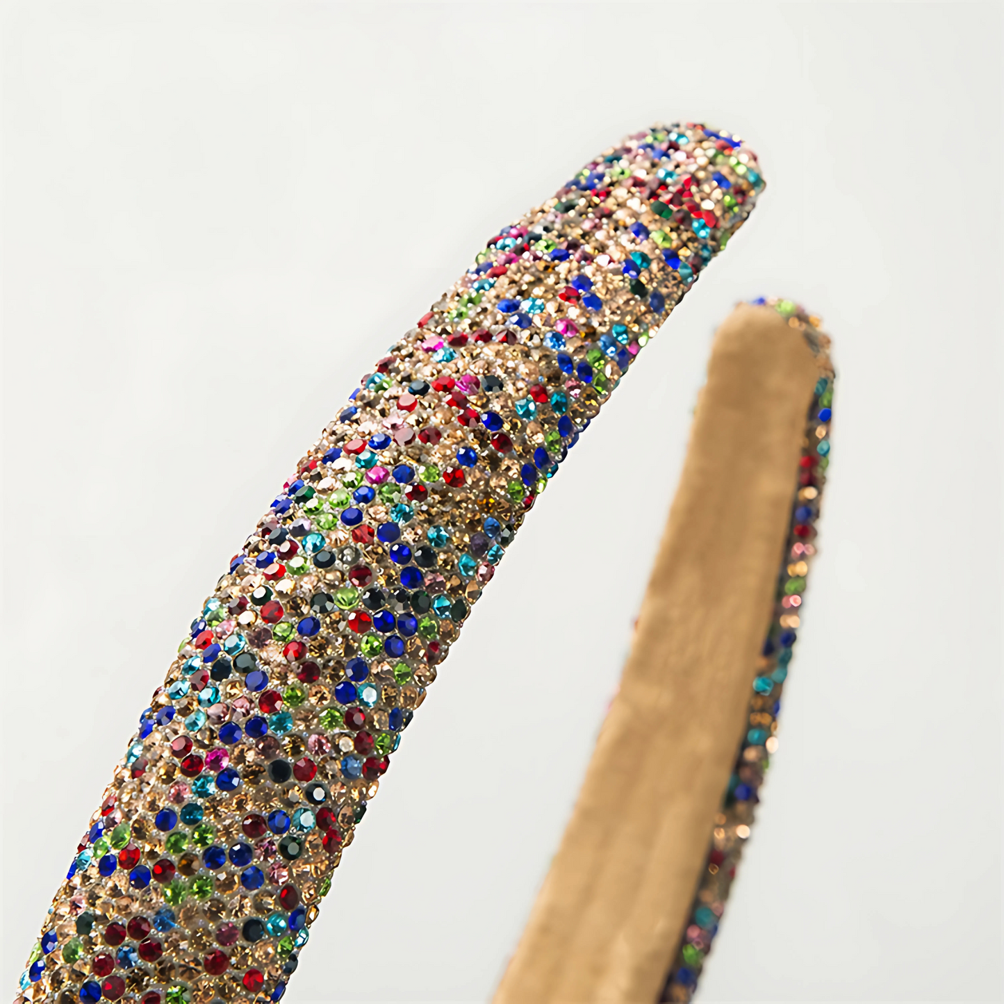 Thick Crystal Rhinestone Headbands - Gummia