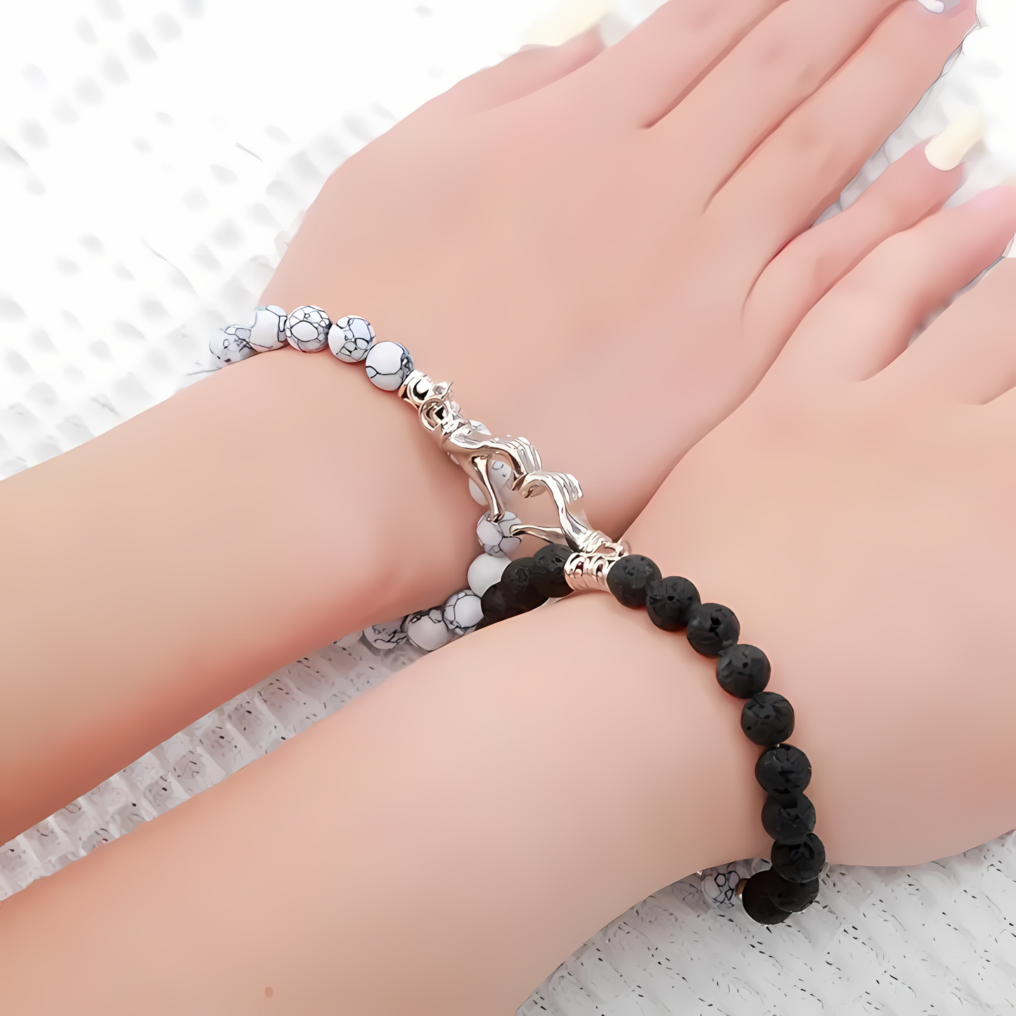 2pcs of BFF Magnetic Friendship Bracelets
