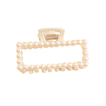 Elegant Pearl Hair Claw Clips - Gummia