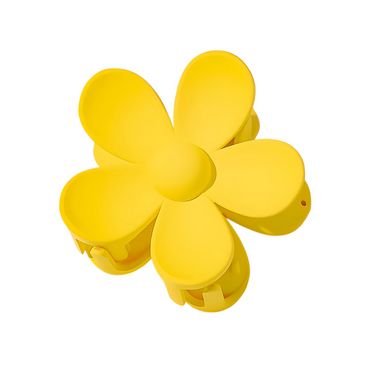 Stylish Matte Flower Claw Clip - Gummia