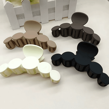 Arc shaped matte hair claw clip 10cm - Gummia