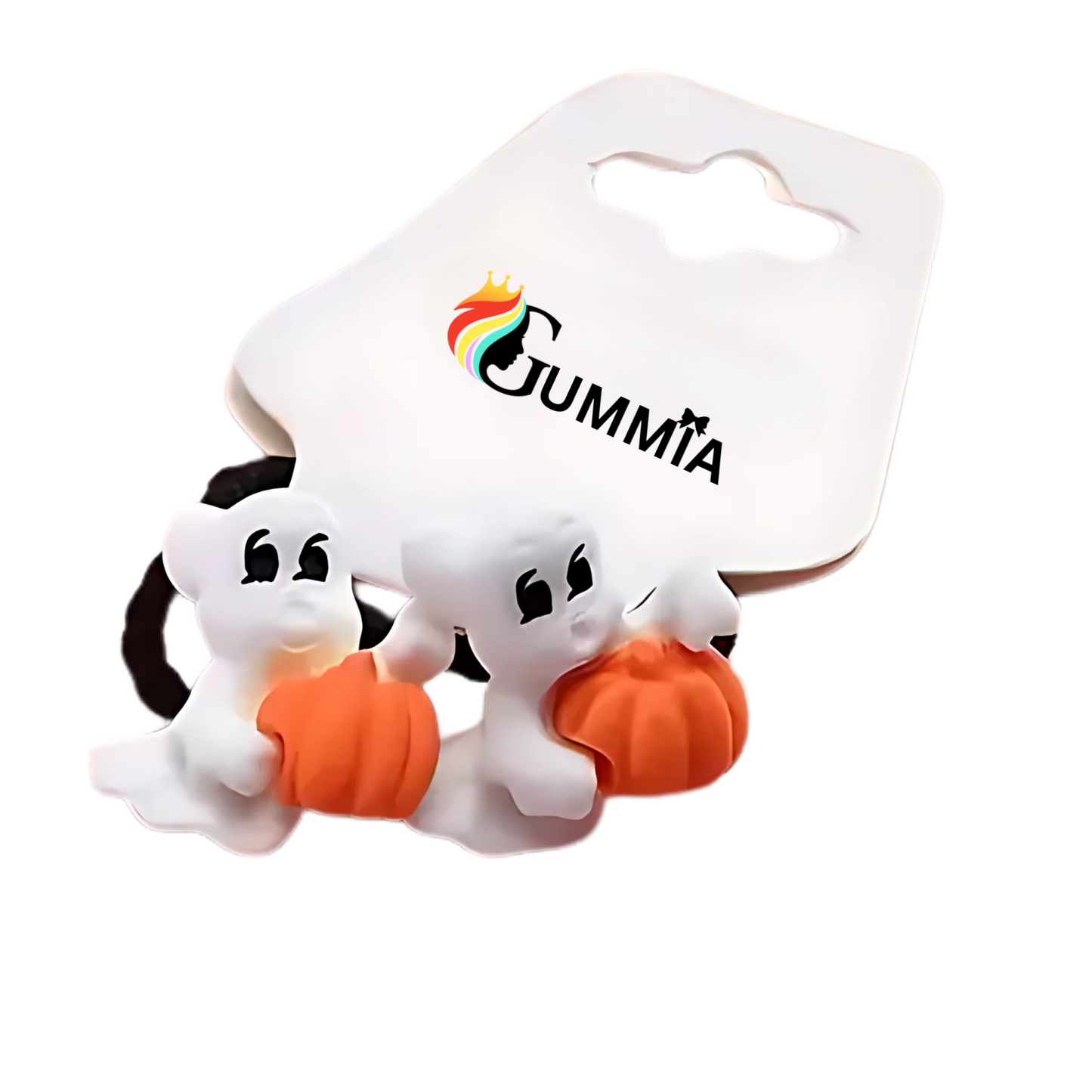 1 Pair Halloween hair ties for kids 3cm