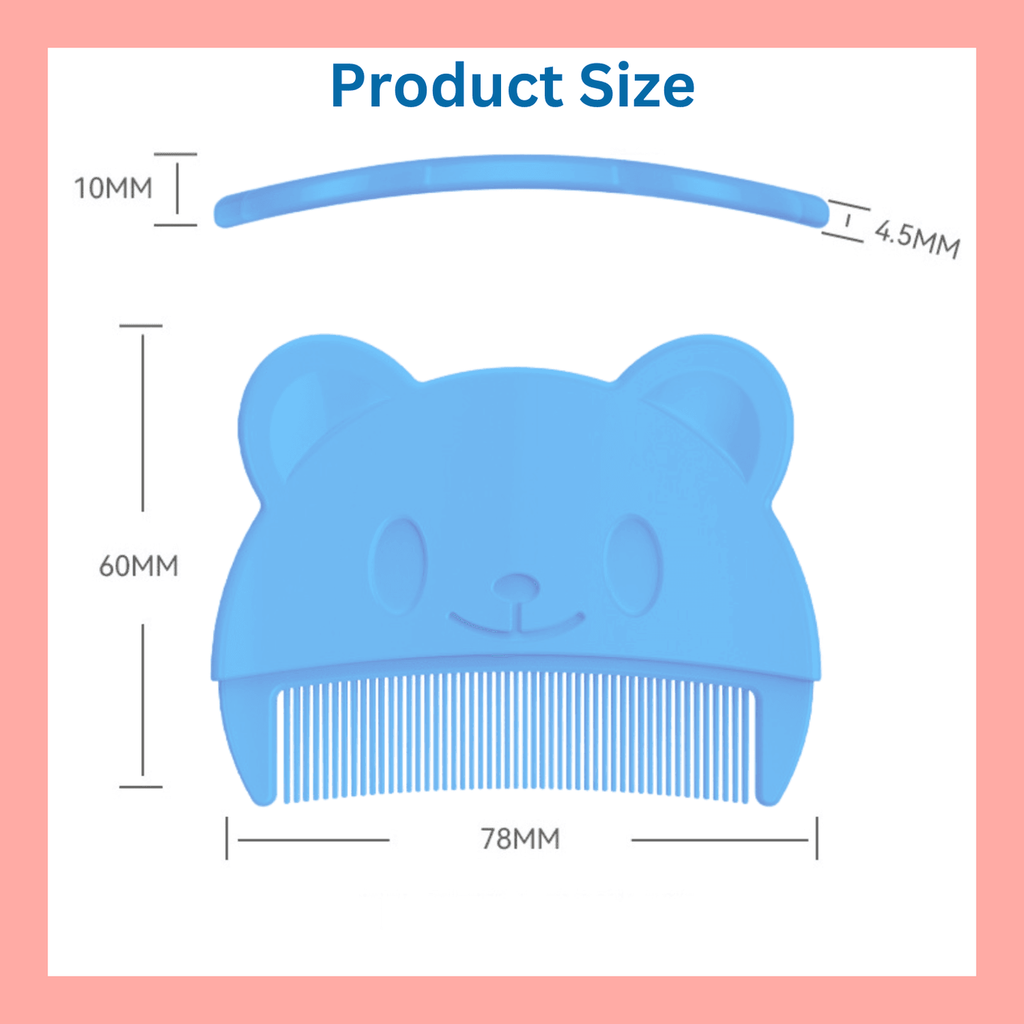 Baby Comb for Cradle Cap - Gummia