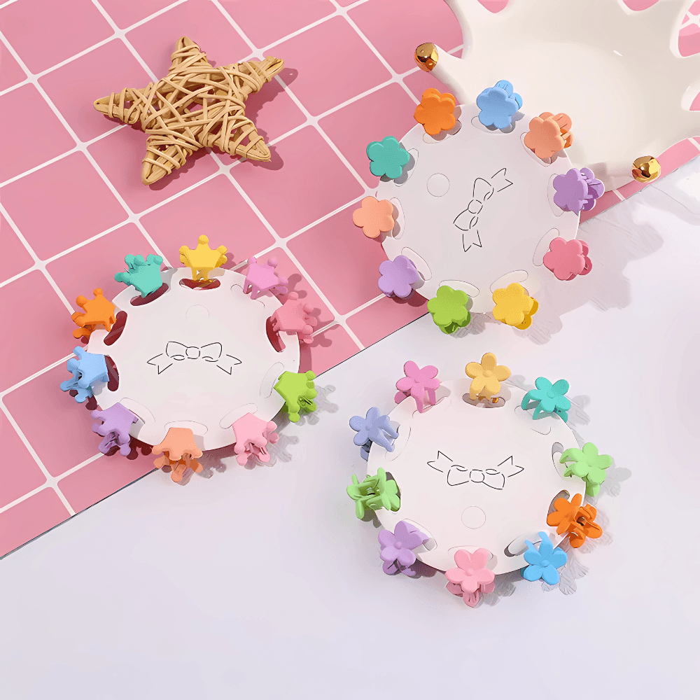 Kids Candy Color Mini Claw Clips - Gummia
