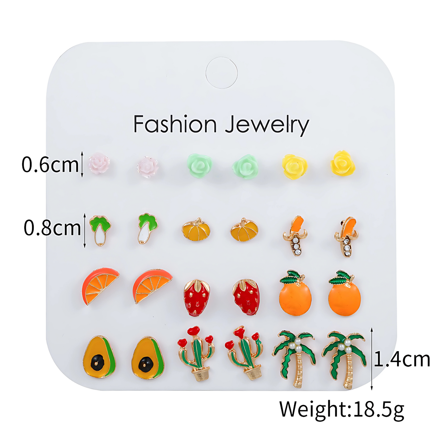 24stk of Kids Hypoallergenic earrings set- 12Pairs