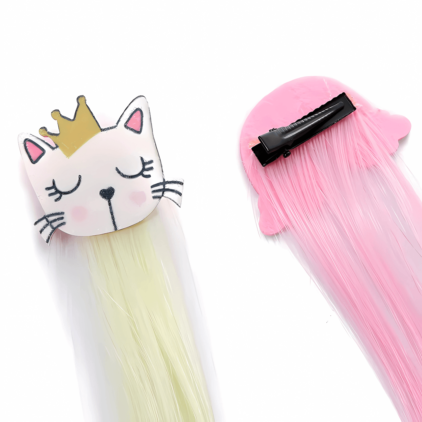 Colorful Clip-in Hair Extentions for Kids - Gummia