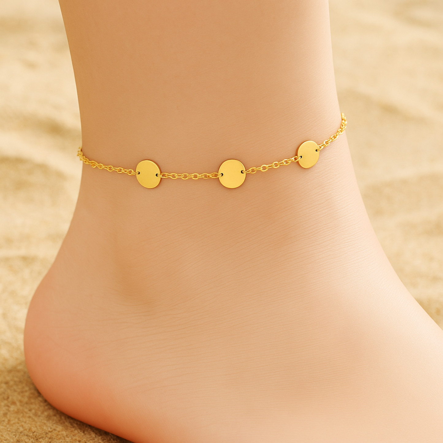 Gold Plated Anklets for Teens and Women